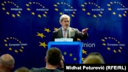 Comisarul european pentru vecinătate, Johannes Hahn, februarie 2019