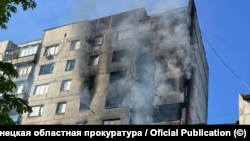 Наслідки російської атаки по Мирнограду на Донеччині, фото архівне