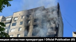 Наслідки російської атаки по Мирнограду на Донеччині