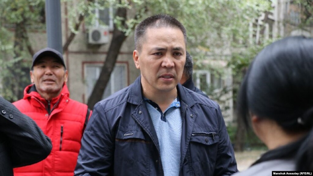Алмат Жумагулов после освобождения из тюрьмы