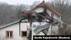 Dom za odrasle i stare u Barajevu posle požara u kojem je poginulo 11 ljudi, Srbija, 20. januara 2025.