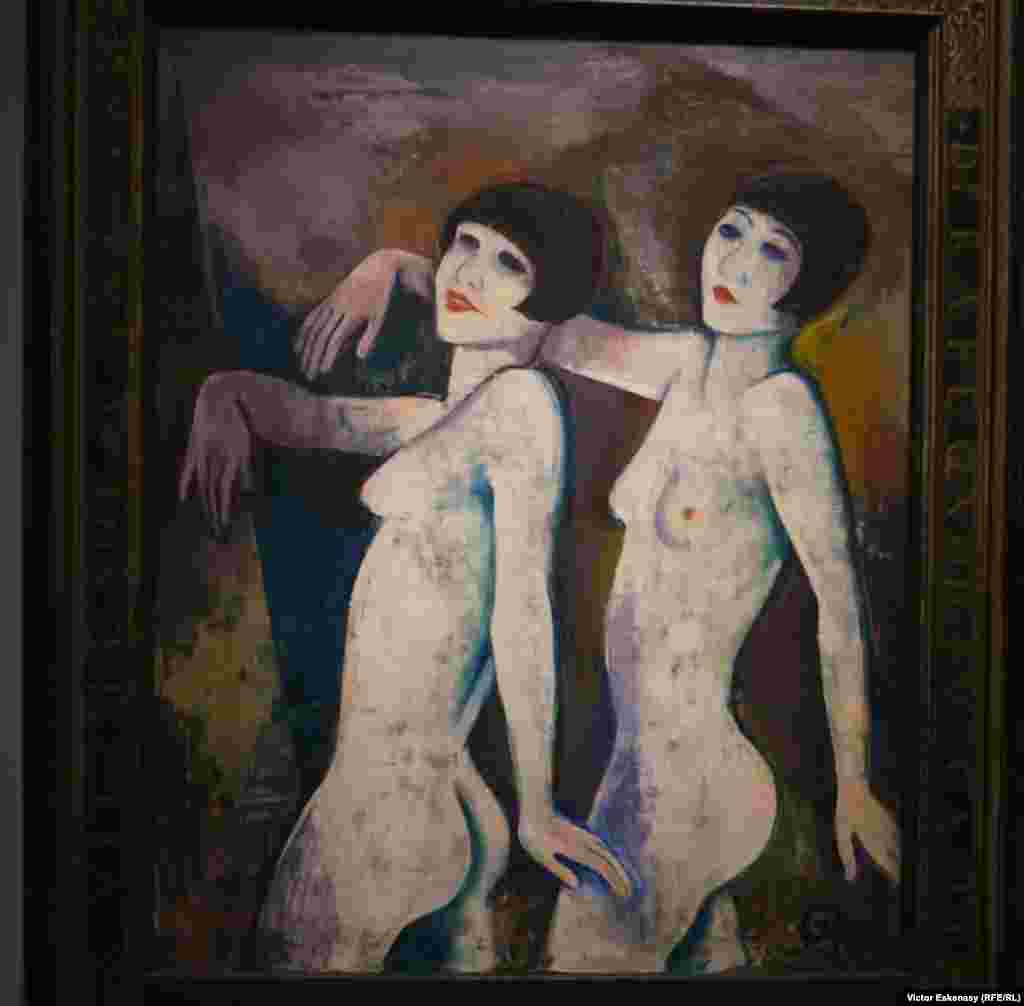 Karl Hofer, Tiller Girls, înainte de 1927.