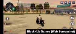 Кадр из игры Black Russia