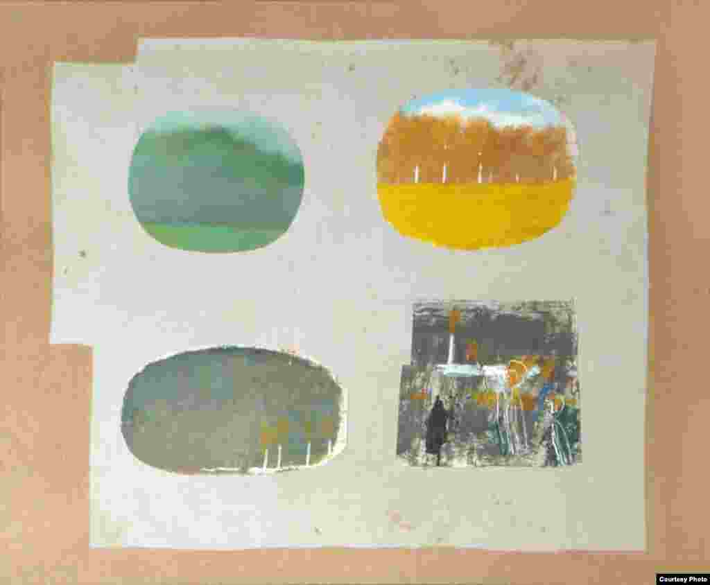 ზურაბ გიკაშვილი, "კომპოზიცია I" - პრაღის ბიენალეზე წარმოდგენილი ქართველი მხარტვრების ნამუშევრები