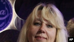 Irina Szlavina Novgorodban, 2019. október 1-én. 