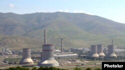 Armenia -- A thermal power plant in Hrazdan.