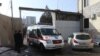 Armenia - Artur Sargsian, an opposition supporter, leaves a prison hospital in Yerevan in an ambulance, 6Mar2017. 