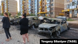 Последствия обстрела Белгорода