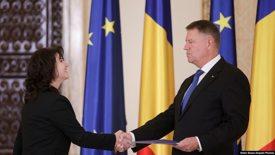 Președintele Klaus Iohannis și Monica Anisie, ministrul educației
