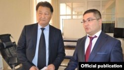 Талантбек Батыралиев и Уран Ахметов.
