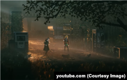 Скрыншот з афіцыйнага трэйлера Replaced