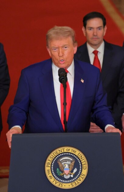 Съединените щати бомбардираха три ядрени обекта в Иран съобщи президентът