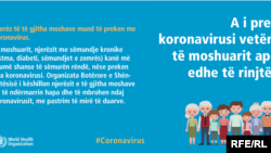 Këshillat e OBSH-së për koronavirusin