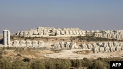 The Jewish settlement of Har Homa in Arab east Jerusalem