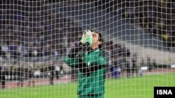  مهدی رحمتی در بازی روز چهارشنبه