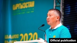 Лидер партии «Кыргызстан» Канат Исаев.