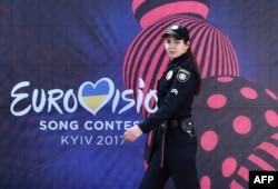 Kyiv has beefed up security around the country ahead of the Eurovision Song Contest.