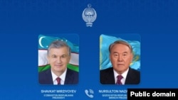 Шавкат Мирзиёев и Нурсултан Назарбаев. Коллаж с сайта президента Узбекистана
