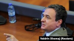 Косово - Албин Курти, вршител на должноста премиер на Косово. 