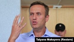 Russian opposition leader Alexei Navalny was given a 10-day jail sentence on July 1. 