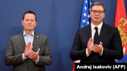 Ričard Grenel i Aleksandar Vučić ocenili su današnji dan veoma značajnim