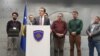 Kosovski premijer Aljbin Kurti na konferenciji 27. februara