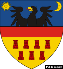 Însemnul heraldic al Transilvaniei între 1659 - 1867.