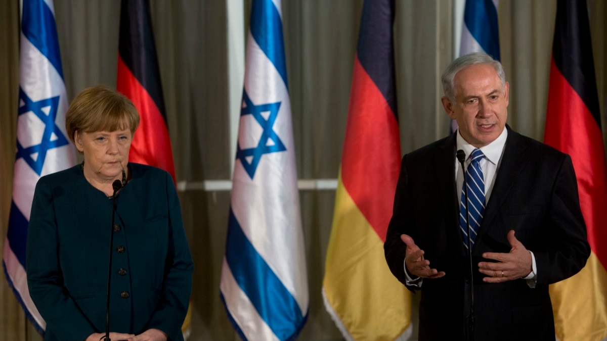 Iran On Agenda Of Merkel, Netanyahu Talks