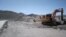 Construction on the China-Pakistan Economic Corridor road in Balochistan.