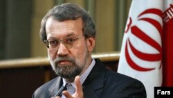 Parliament speaker Ali Larijani accused Western powers of trying to "cheat" Iran.