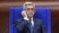 Armenian President Serzh Sarkisian at the Council of Europe on October 2