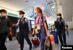 Христина Тимановська залишається в аеропорту Токіо під охороною японської поліції
