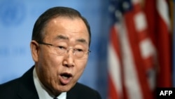 Sekretari i përgjithshëm i Kombeve të Bashkuara, Ban Ki-moon.