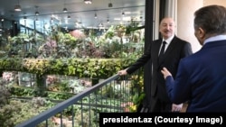 Ильхам Алиев и Бидзина Иванишвили в Тбилиси, 6 апреля 2026 года