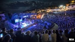 Архивска фотографија од 59-ото издание на „Охридско лето“
