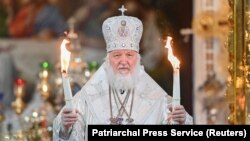 Russian Orthodox Patriarch Kirill (file photo)