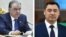 Дар аксҳо: Раиси ҷумҳури Тоҷикистон Эмомалӣ Раҳмон ва ҳамтои қирғизистонияш Содир Ҷабборов 