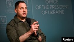 Andriy Yermak said all delegates at the talks had fully supported Ukrainian independence and territorial integrity. (file photo)