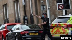 Vendi i incidentit në Glasgou të Skocisë.