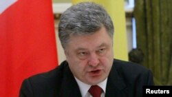 Ukrainian President Petro Poroshenko