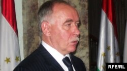 Viktor Ivanov during his visit to Tajikistan