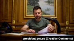 Președintele Ucrainei, Volodimir Zelenski, Kiev, 11 octombrie 2022