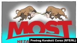 Karikatura Predraga Koraksića Coraxa