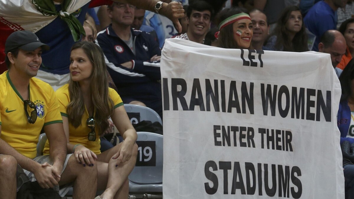 Activist For Women's Rights In Iran Asked Not To Hold Sign At Olympics