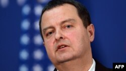 Serbian Prime Minister Ivica Dacic