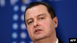 Serbian Prime Minister Ivica Dacic 