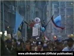 В 1996 году Желимир Жилник снимал акции протеста против режима Милошевича
