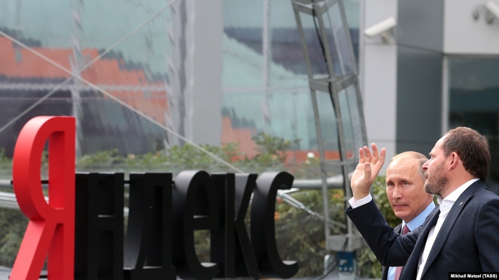 Володимир Путін і Аркадій Волож (фото архівне)