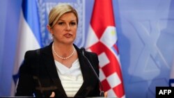 Xorvatiya prezidenti Kolinda Grabar-Kitarovic 