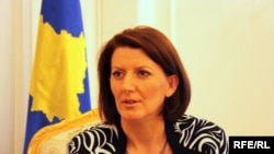 Kosovo President Atifete Jahjaga (file photo)